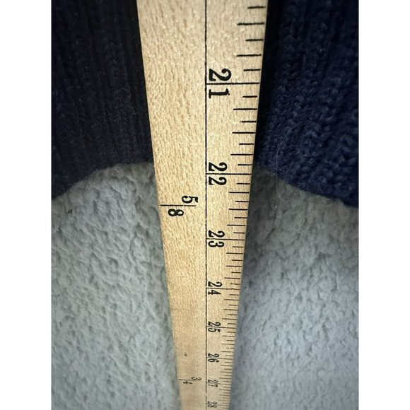 Brigade Quartermasters Sweater Mens XL Blue 100% Wool V Neck The Woolly Pully - Picture 4 of 6